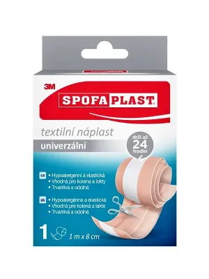 3M Spofaplast 164 Textiles elastisches Pflaster 1 m x 8 cm
