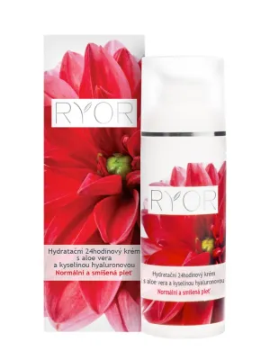 RYOR 24-Stunden Feuchtigkeitscreme mit Aloe Vera und Hyaluronsäure 50 ml