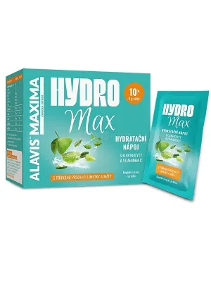 AM HydroMax Trinkpäckchen mit Limetten- und Minzgeschmack 10 x 8g