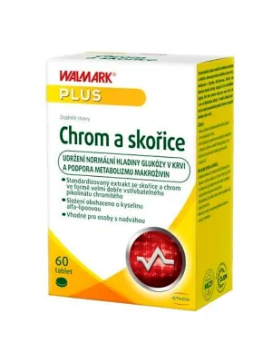 Walmark Chrom und Zimt 60 Tabletten