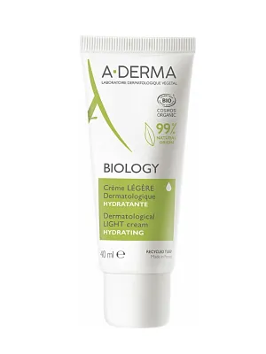 A-DERMA BIOLOGY Leichte Feuchtigkeitscreme 40 ml