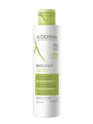 A-DERMA BIOLOGY Make-Up-Entfernungslotion 200 ml