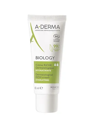 A-DERMA BIOLOGY Nährende Feuchtigkeitscreme 40 ml