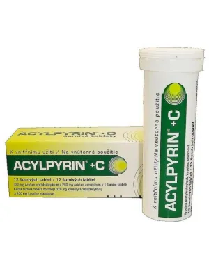 ACYLPYRIN + C 320 mg/200 mg 12 Brausetabletten