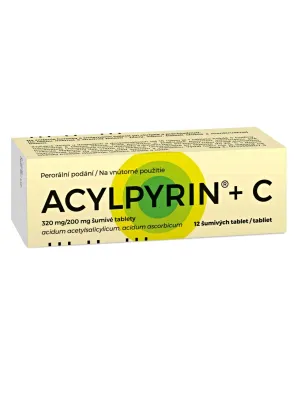 ACYLPYRIN + C 320 mg/200 mg 12 Brausetabletten