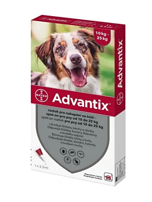 Advantix für Hunde 10-25 kg Spot-On 1x 2.5 ml