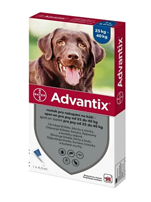 Advantix für Hunde 25-40 kg Spot-On 1x 4 ml