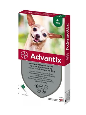 Advantix für Hunde bis 4 kg Spot-On 1x 0.4 ml