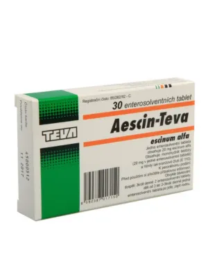 Aescin-Teva 20 mg 30 Tabletten