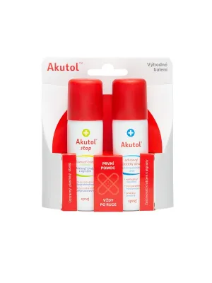 Akutol Spray und Akutol Stop Spray DUOPACK 2 x 60 ml
