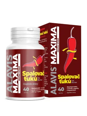 Alavis Maxima Fettverbrenner Fat Burner 40 Kapseln