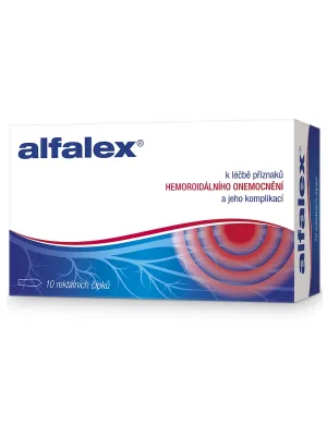 ALFALEX Rektalzäpfchen 2.5 g 10 Stück