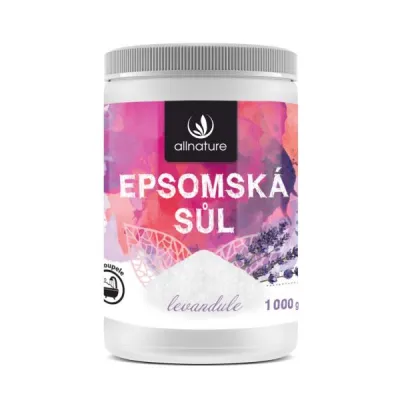 ALLNATURE Epsom Salz (Bittersalz) Lavendel 1000 g