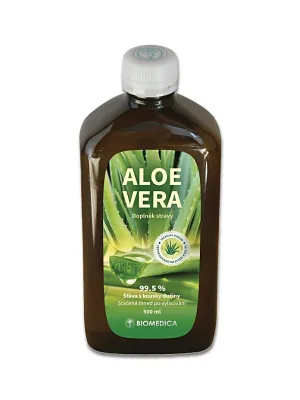 Aloe Vera Biomedica natürlicher Saft 99.5% 500 ml