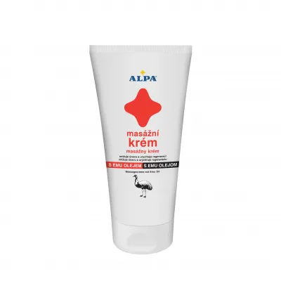 ALPA Massagecreme mit Emu Öl 150 ml