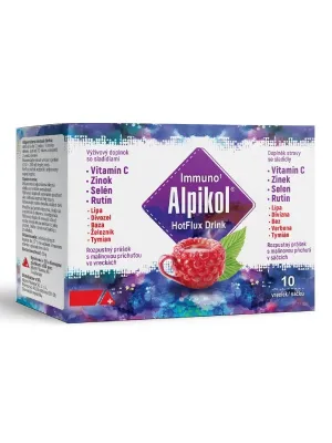 Alpikol HotFlux Drink Beutel 10 x 5 g