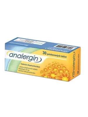 Analergin 10 mg Cetirizin 30 Tabletten - Antihistaminika