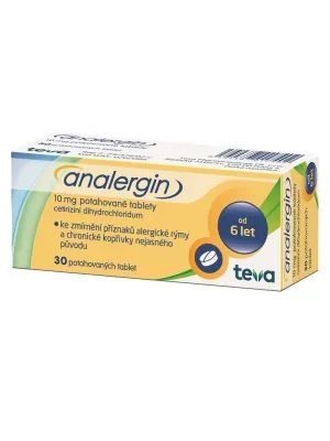 Analergin 10 mg Cetirizin 30 Tabletten - Antihistaminika