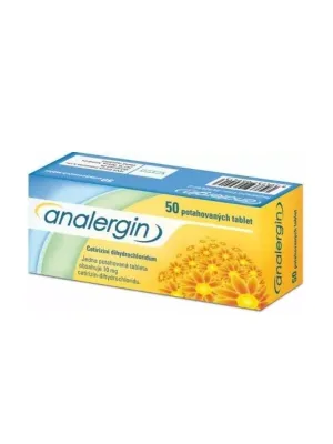 Analergin 10 mg Cetirizin 50 Tabletten - Antiallergikum