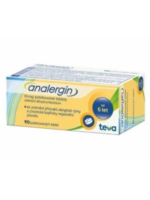 Antiallergikum - Analergin 10 mg Cetirizin 90 Tabletten