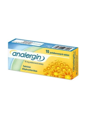 Analergin 10 mg Cetirizin 10 Tabletten - bei Allergien