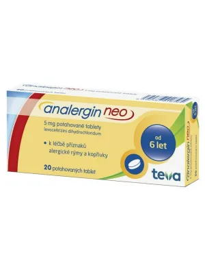 Analergin Neo 5 mg Levocetirizin 20 Tabletten