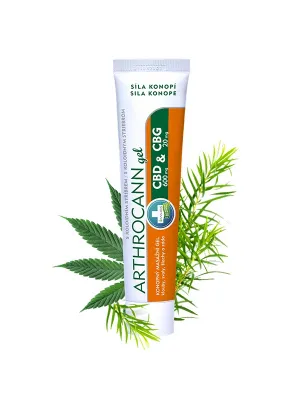 Annabis Arthrocann Gel für Gelenke und Muskeln CBD+CBG 75 ml