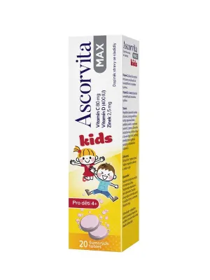 Ascorvita Max Kids 20 Brausetabletten