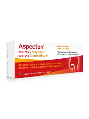 Aspecton Tabletten Schwarze Johannisbeere/Isländisches Moos 30 Stück