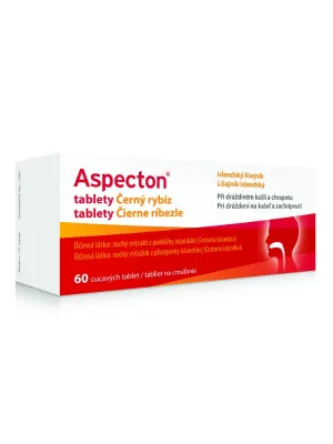 Aspecton Tabletten Schwarze Johannisbeere/Isländisches Moos 60 Stück