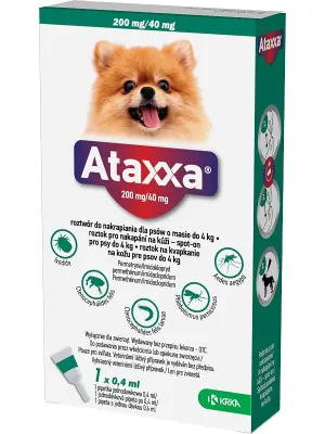 Ataxxa Spot-On Dog S - Bis 4 Kg