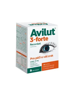 AVILUT 3-FORTE Recordati 90 Kapseln