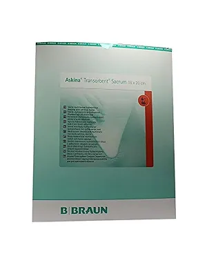 B. Braun ASKINA Transorbent Sacrum 18 cm x 20 cm 5 Stück