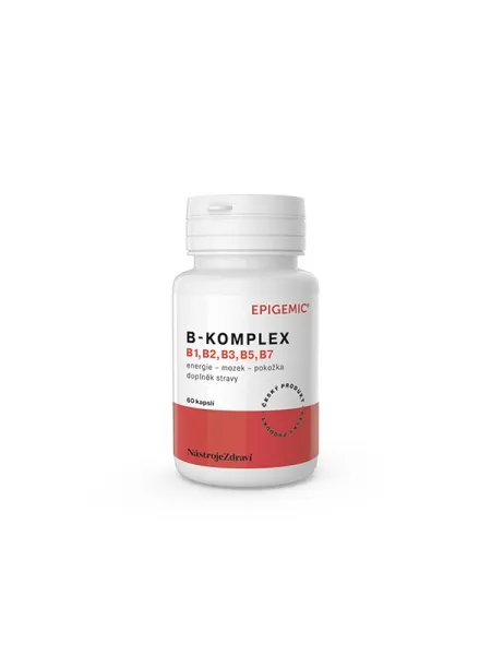 B - KOMPLEX B1, B2, B3, B5, B7 Epigemic® 60 Kapseln
