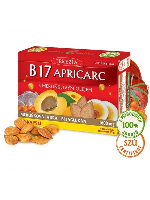 B17 Apricarc mit Aprikosenöl 50 + 10 Kapseln