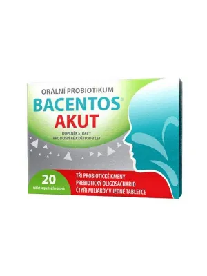 BACENTOS AKUT orales Probiotikum 20 Tabletten