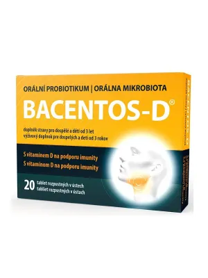 BACENTOS-D orales Probiotikum 20 Tabletten