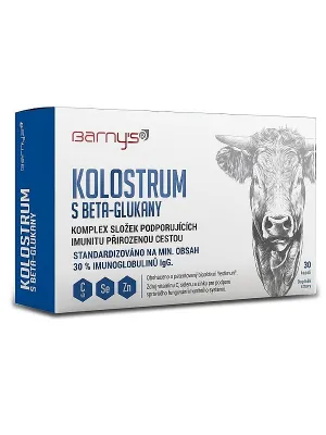 Barny's Kolostrum mit Betaglucan 30 Kapseln