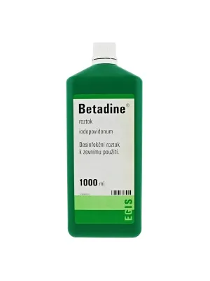 Betadine Lösung grün 1000 ml - Desinfektion