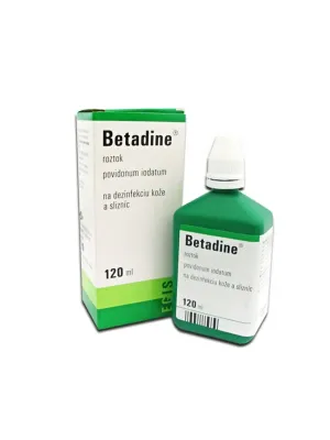 Betadine Lösung grün 120 ml - Zur Desinfektion