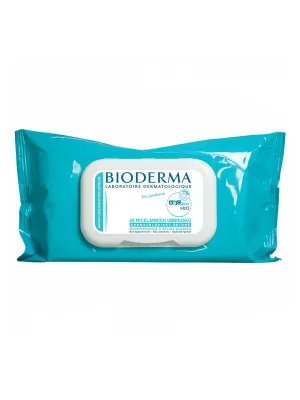 BIODERMA ABCDerm H2O Mizellentücher 60 Stück