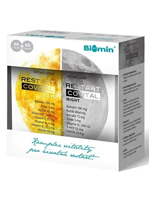 Biomin RESTART COVITAL Tag und Nacht 60 + 60 Kapseln