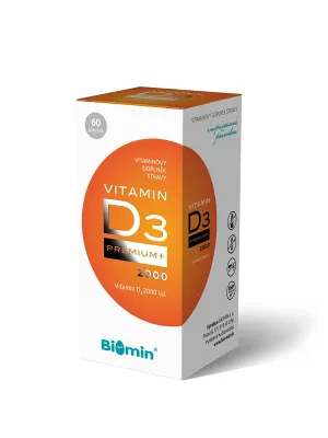 Biomin Vitamin D3 Premium+ 2000 I.E. 60 Kapseln
