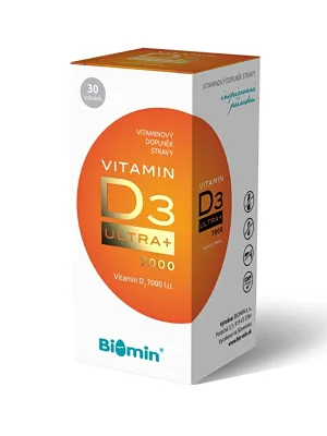Biomin Vitamin D3 Ultra+ 7000 I.E. 30 Kapseln