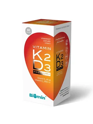 Biomin Vitamin K2+D3 Premium+ 60 Kapseln