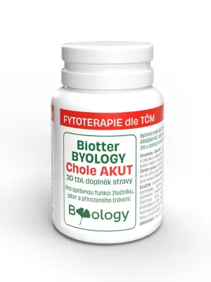 Biotter BYOLOGY Chole AKUT 30 Tabletten