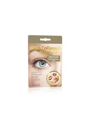 Biotter Kollagen-Augenscheibe mit Gold 1 Paar