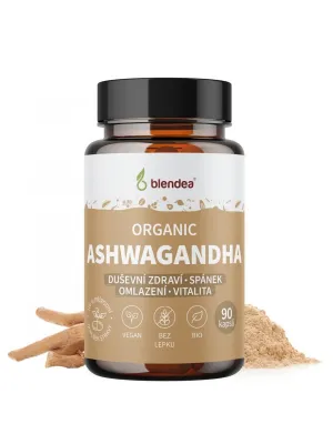 Blendea Ashwagandha BIO Organic 90 Kapseln