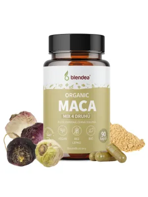 Blendea Maca Mix 4 Sorten BIO Organic 90 Kapseln