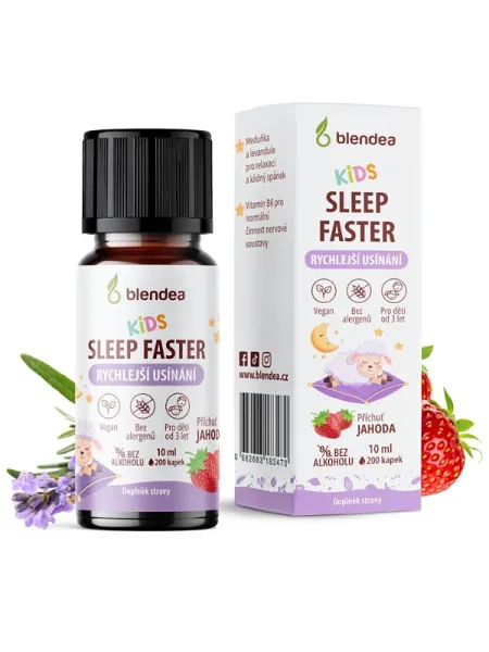 Blendea Kids Sleep Faster Erdbeere 10 ml